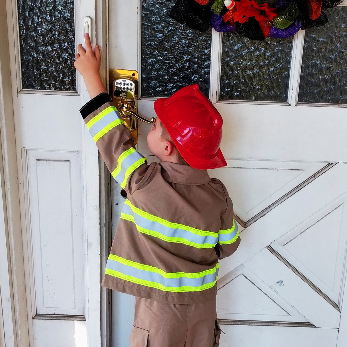 Firefighter Personalized BLACK Toddler Jacket (JACKET ONLY)